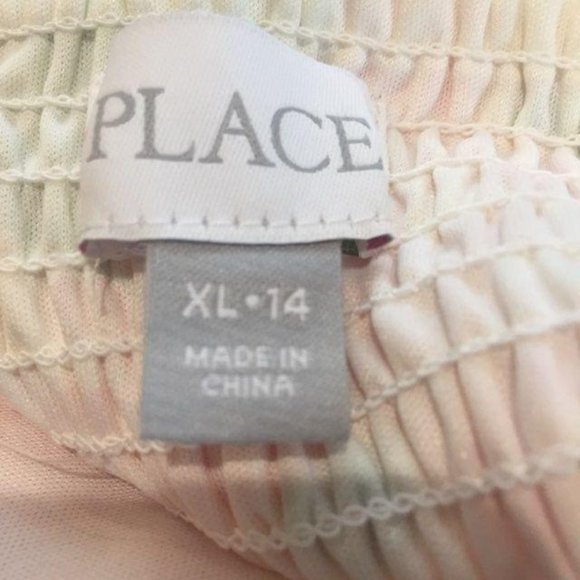 The Childrens Place Dress Girls XL 14 NEW Floral Long - Picture 11 of 12